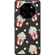 Прозорий чохол BoxFace Blackview Shark 6 с 3D-глазками Popcorn