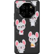 Прозорий чохол BoxFace Blackview Shark 6 с 3D-глазками Mouse