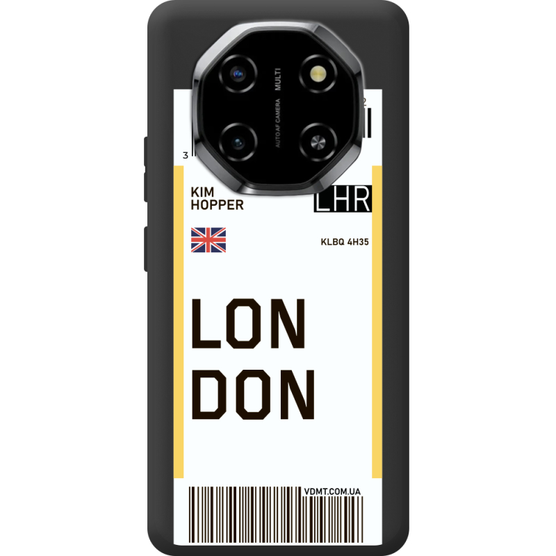 Прозорий чохол BoxFace Blackview Shark 6 Ticket London