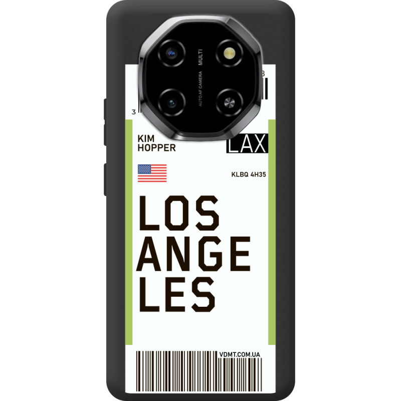 Прозорий чохол BoxFace Blackview Shark 6 Ticket Los Angeles