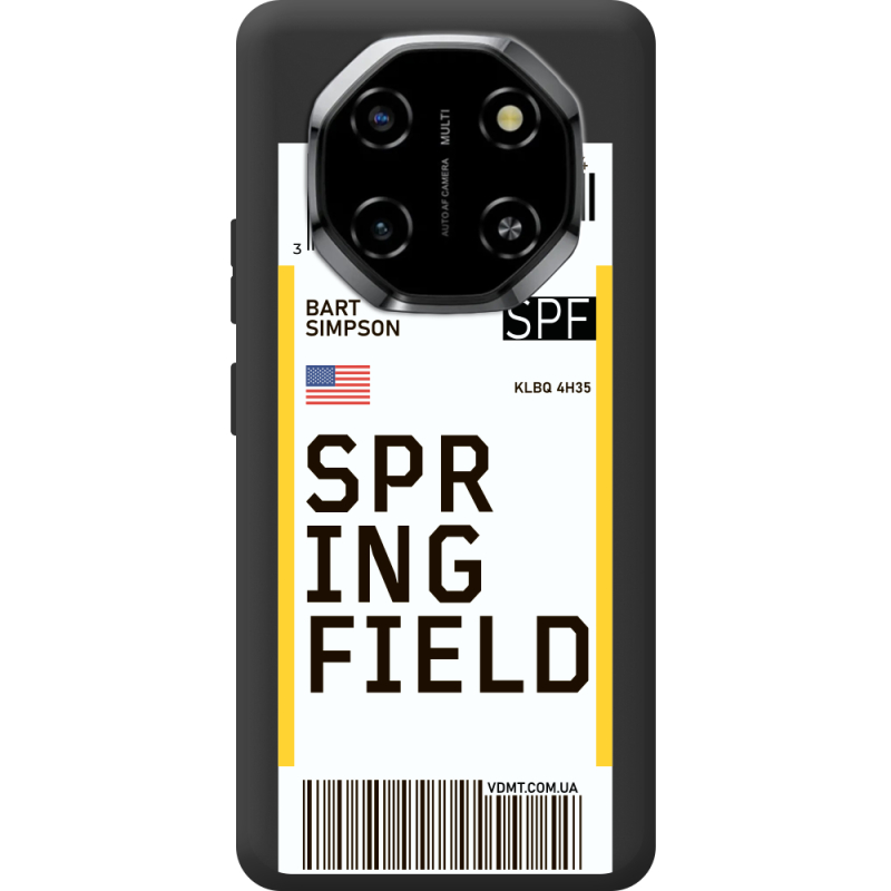 Прозорий чохол BoxFace Blackview Shark 6 Ticket Springfield
