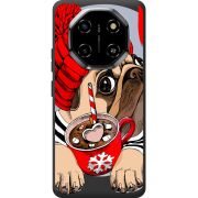 Прозорий чохол BoxFace Blackview Shark 6 Winter Puggy