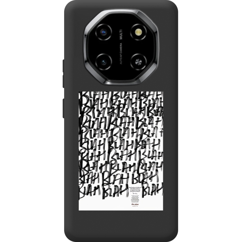 Прозорий чохол BoxFace Blackview Shark 6 Blah Blah