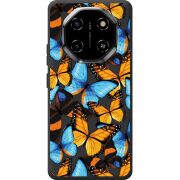 Прозорий чохол BoxFace Blackview Shark 6 Butterfly Morpho