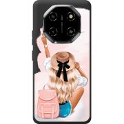 Прозорий чохол BoxFace Blackview Shark 6 Travel Girl
