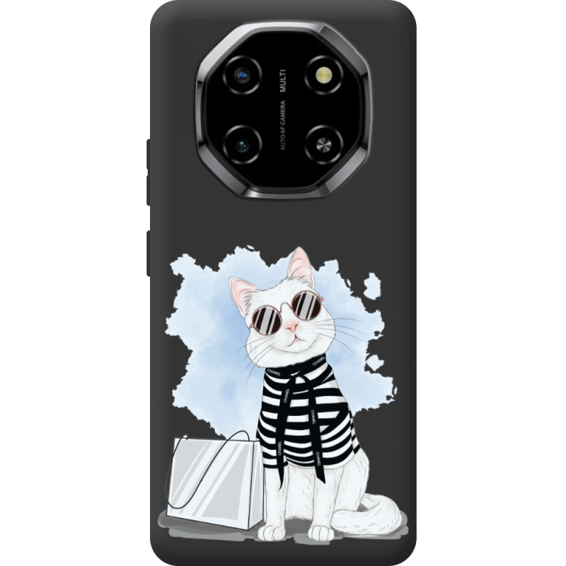 Прозорий чохол BoxFace Blackview Shark 6 Cat Style