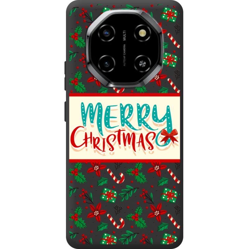 Прозорий чохол BoxFace Blackview Shark 6 Vintage Christmas Pattern