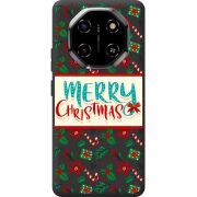 Прозорий чохол BoxFace Blackview Shark 6 Vintage Christmas Pattern