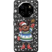 Прозорий чохол BoxFace Blackview Shark 6 Christmas Deer with Snow
