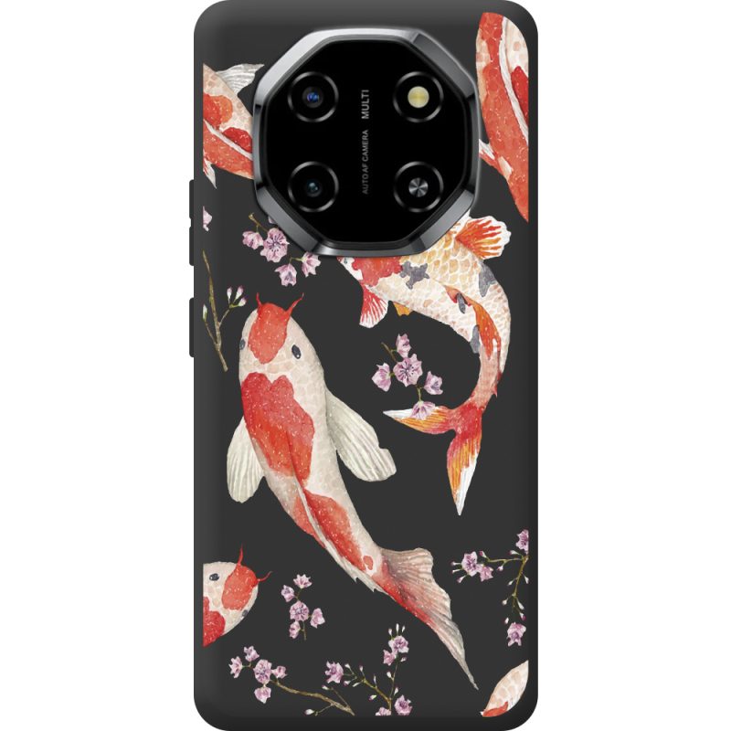 Прозорий чохол BoxFace Blackview Shark 6 Japanese Koi Fish