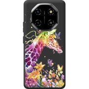 Прозорий чохол BoxFace Blackview Shark 6 Colorful Giraffe
