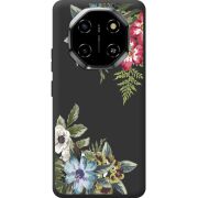 Прозорий чохол BoxFace Blackview Shark 6 Floral