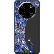 Чохол зі стразами Blackview Shark 6 Peafowl