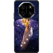 Чохол зі стразами Blackview Shark 6 Girl with Umbrella