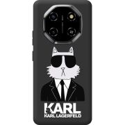 Чорний чохол BoxFace Blackview Shark 6 Cat in Black