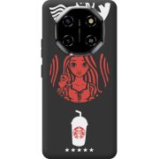 Чорний чохол BoxFace Blackview Shark 6 RedWhite Coffee