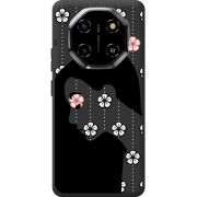Чорний чохол BoxFace Blackview Shark 6 Flower Hair