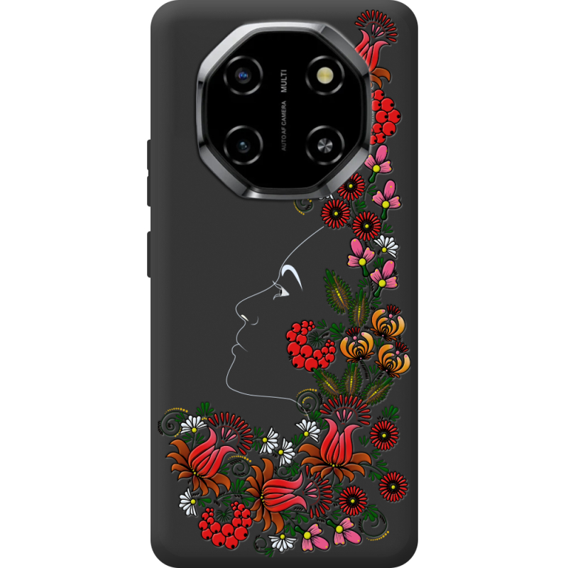 Чорний чохол BoxFace Blackview Shark 6 3D Ukrainian Muse