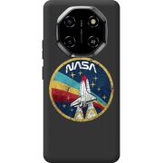 Чорний чохол BoxFace Blackview Shark 6 NASA