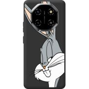 Чорний чохол BoxFace Blackview Shark 6 Lucky Rabbit