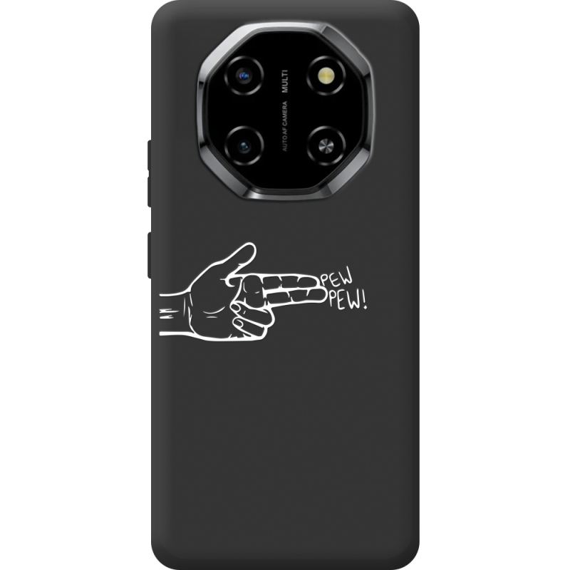 Чорний чохол BoxFace Blackview Shark 6 Pew Pew