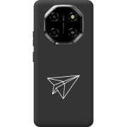 Чорний чохол BoxFace Blackview Shark 6 Paper Plane
