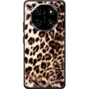 Чорний чохол BoxFace Blackview Shark 6 Леопардовий