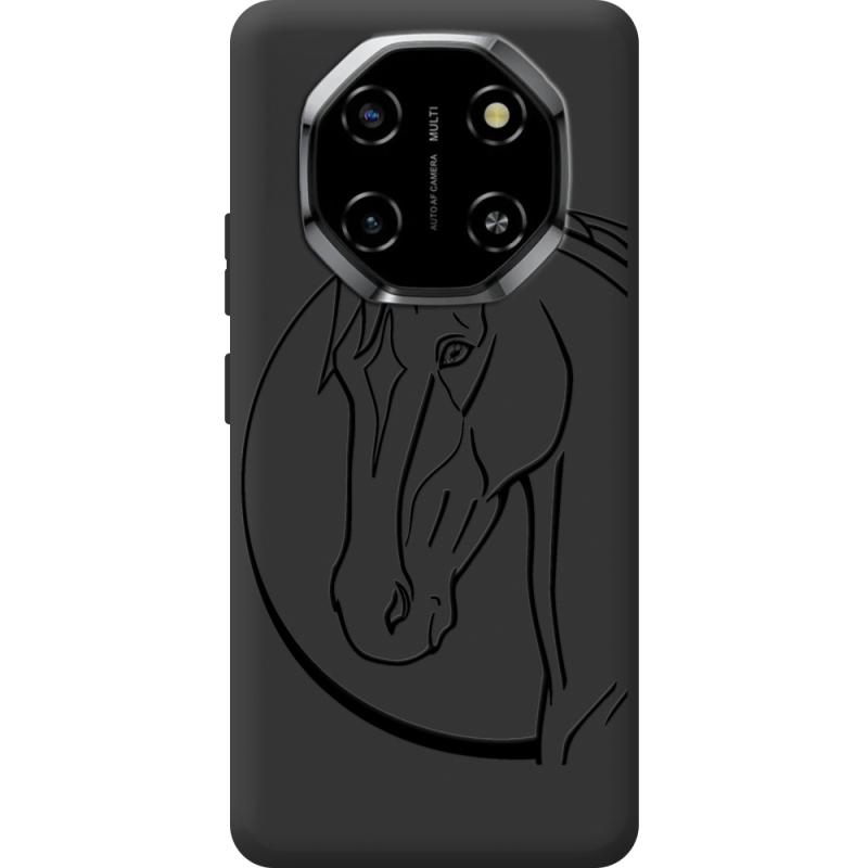Чорний чохол BoxFace Blackview Shark 6 Horse