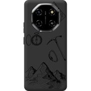 Чорний чохол BoxFace Blackview Shark 6 Mountains