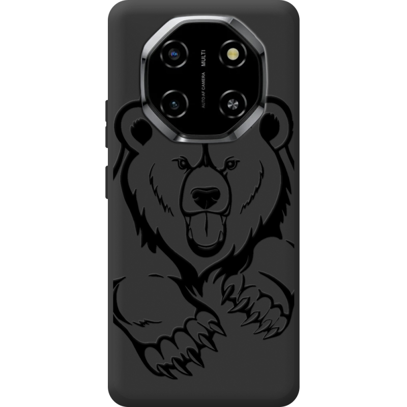 Чорний чохол BoxFace Blackview Shark 6 Grizzly Bear