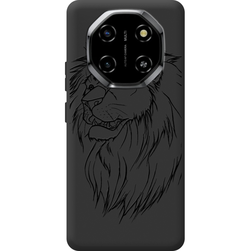 Чорний чохол BoxFace Blackview Shark 6 Lion