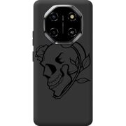 Чорний чохол BoxFace Blackview Shark 6 Skull and Roses