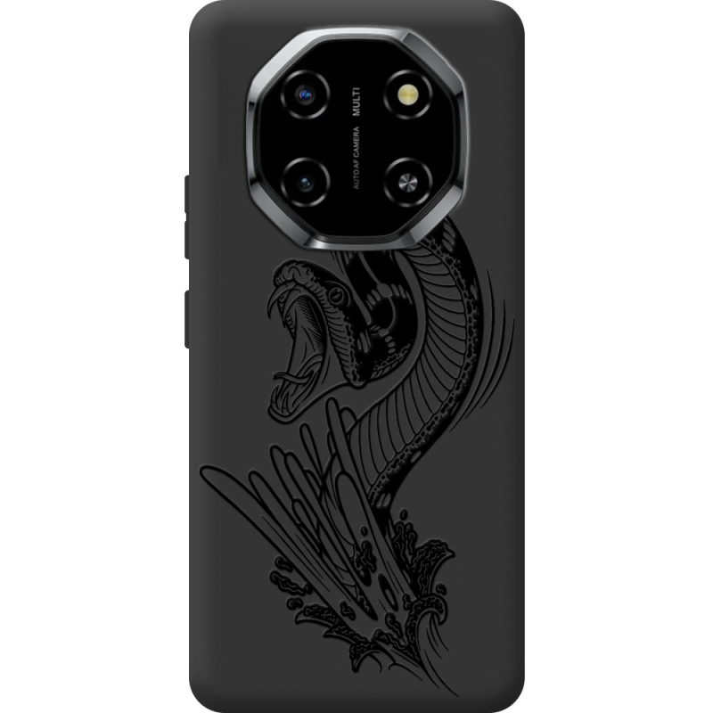 Чорний чохол BoxFace Blackview Shark 6 Snake