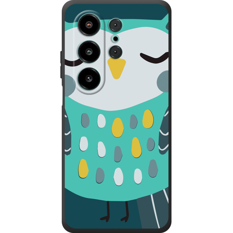 Чохол BoxFace Blackview Wave 10 Green Owl