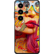 Чохол BoxFace Blackview Wave 10 Yellow Girl Pop Art