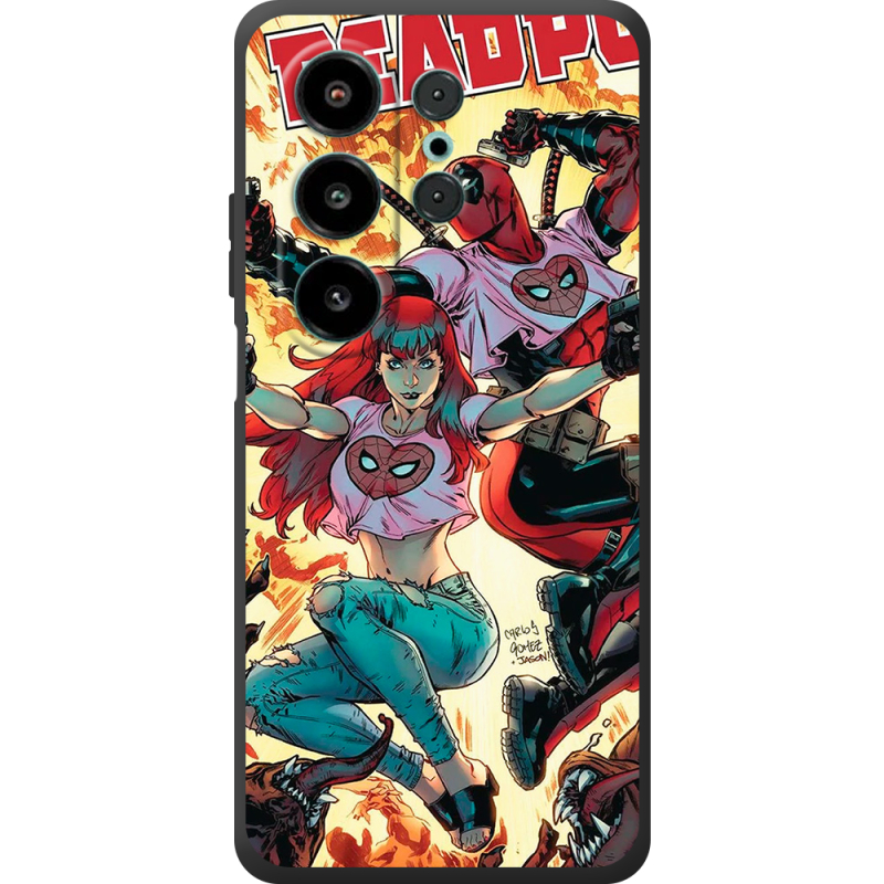 Чохол BoxFace Blackview Wave 10 Deadpool and Mary Jane