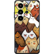 Чохол BoxFace Blackview Wave 10 Sleepy Cats
