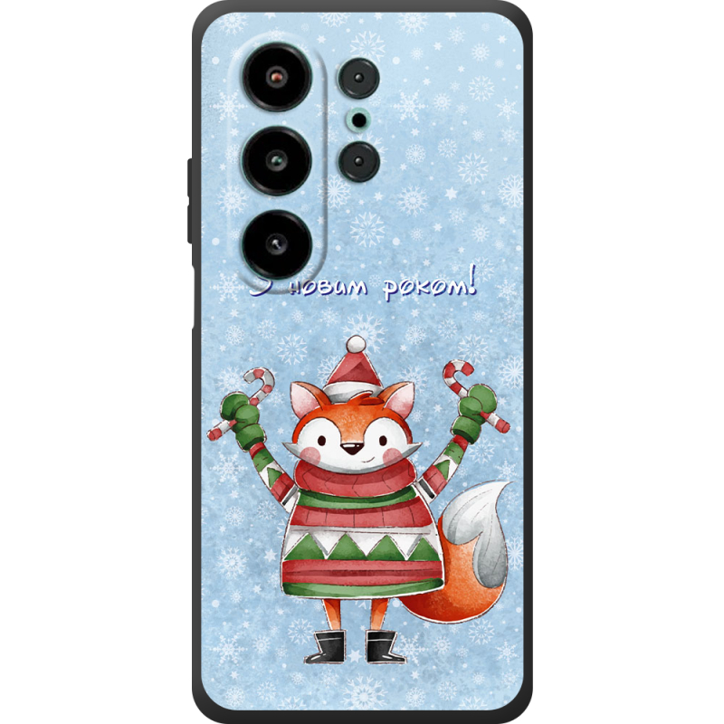 Чохол BoxFace Blackview Wave 10 Fox З новим роком!