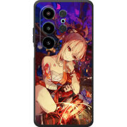 Чохол BoxFace Blackview Wave 10 Genshin Ёимия с огоньком