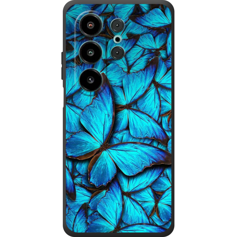 Чохол BoxFace Blackview Wave 10 лазурные бабочки