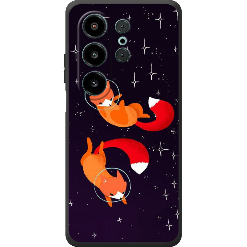 Чохол BoxFace Blackview Wave 10 Fox-Astronauts
