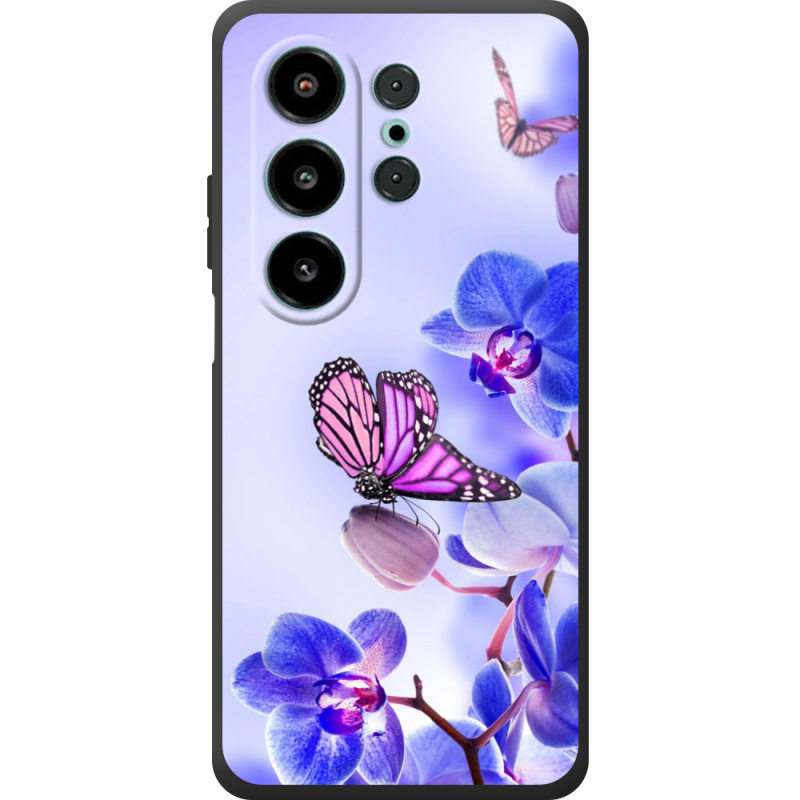Чохол BoxFace Blackview Wave 10 Orchids and Butterflies