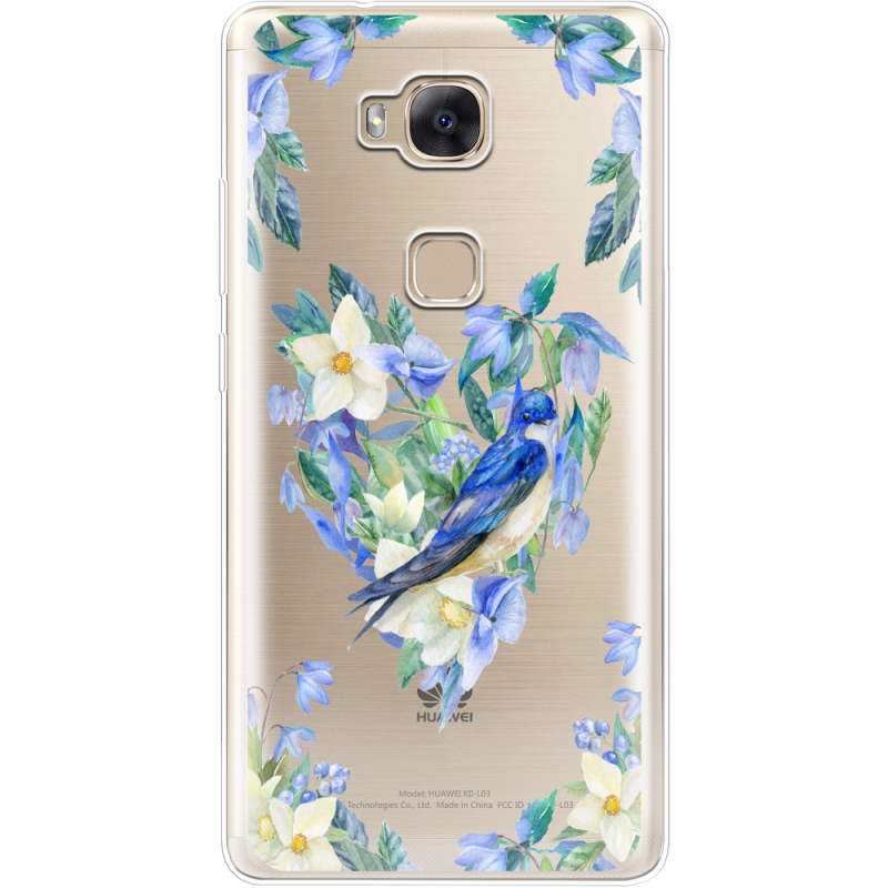 Прозрачный чехол Uprint Huawei GR5 Spring Bird