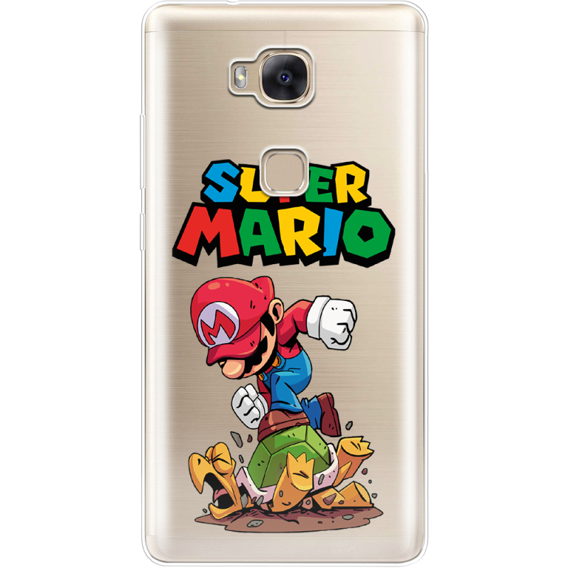 Прозрачный чехол Uprint Huawei GR5 Super Mario