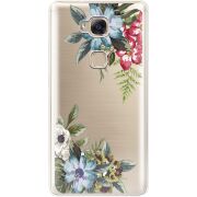 Прозрачный чехол Uprint Huawei GR5 Floral