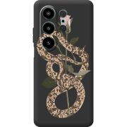 Прозорий чохол BoxFace Blackview Wave 10 Glamor Snake
