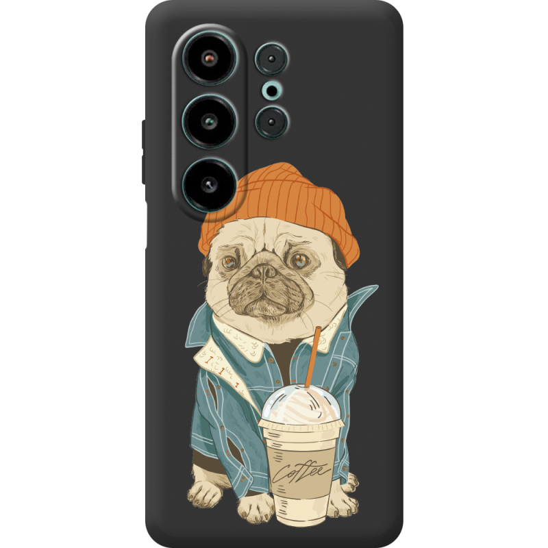 Прозорий чохол BoxFace Blackview Wave 10 Dog Coffeeman