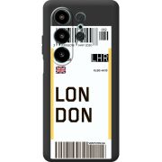 Прозорий чохол BoxFace Blackview Wave 10 Ticket London