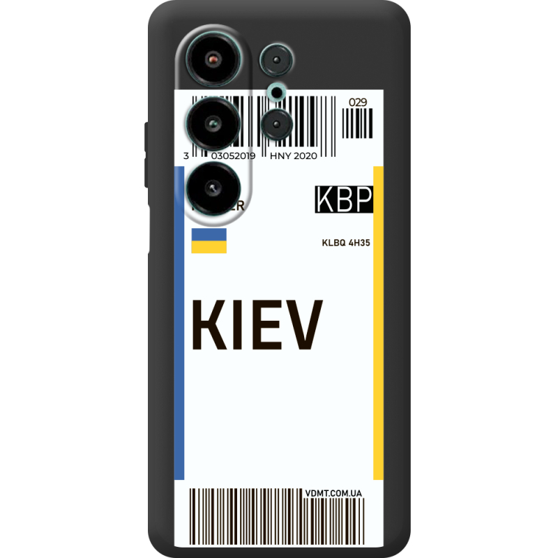 Прозорий чохол BoxFace Blackview Wave 10 Ticket Kiev