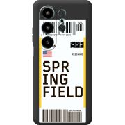 Прозорий чохол BoxFace Blackview Wave 10 Ticket Springfield